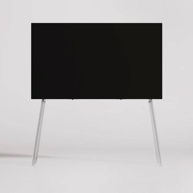 TV - Ständer aus Acryl für 42 - 55 Zoll TV, Transparent - JALG - DesignWe.Love