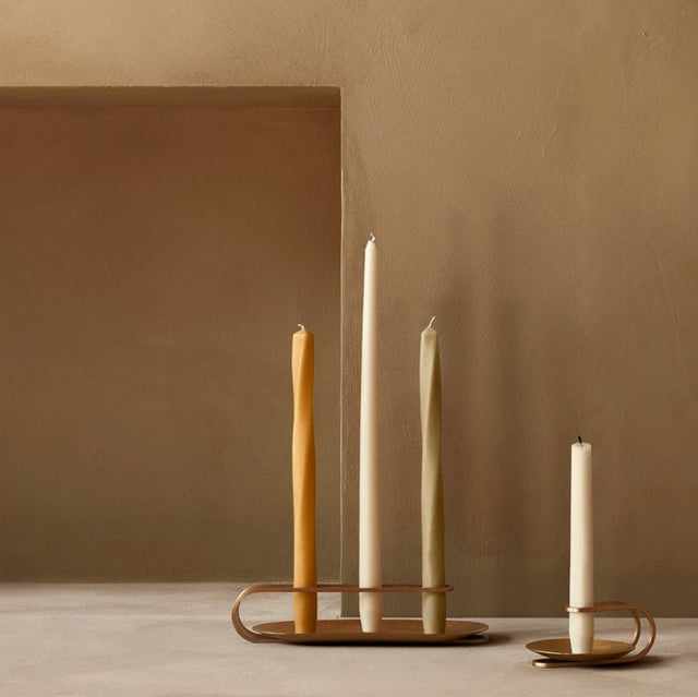 Twist Tapered Kerzen 4er Set - Audo - DesignWe.Love