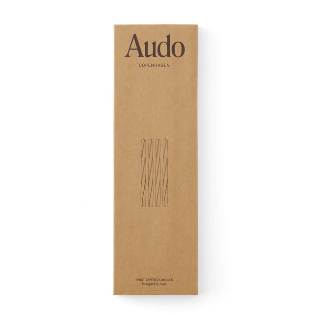 Twist Tapered Kerzen 4er Set - Audo - DesignWe.Love