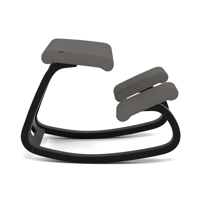 Variable Kniestuhl Schwarz/Grau (Revive 164) - Varier Furniture - DesignWe.Love