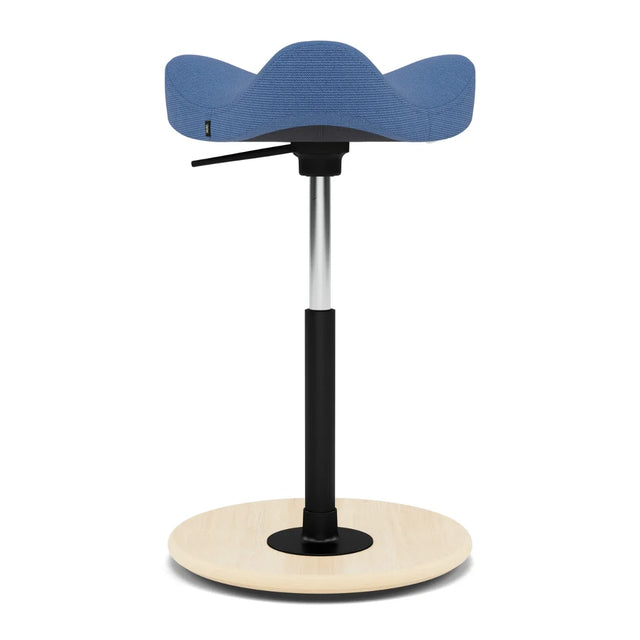 Varier Move Compact Sattelhocker, Holzbasis Natur, Bezug Capture 04901, Packshot