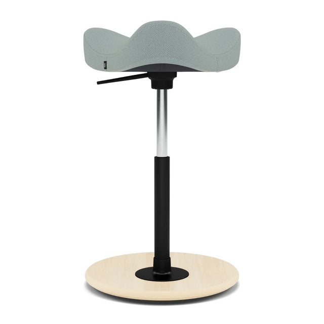 Varier Move Compact Sattelhocker, Holzbasis Natur, Bezug Tonal 67089, Packshot