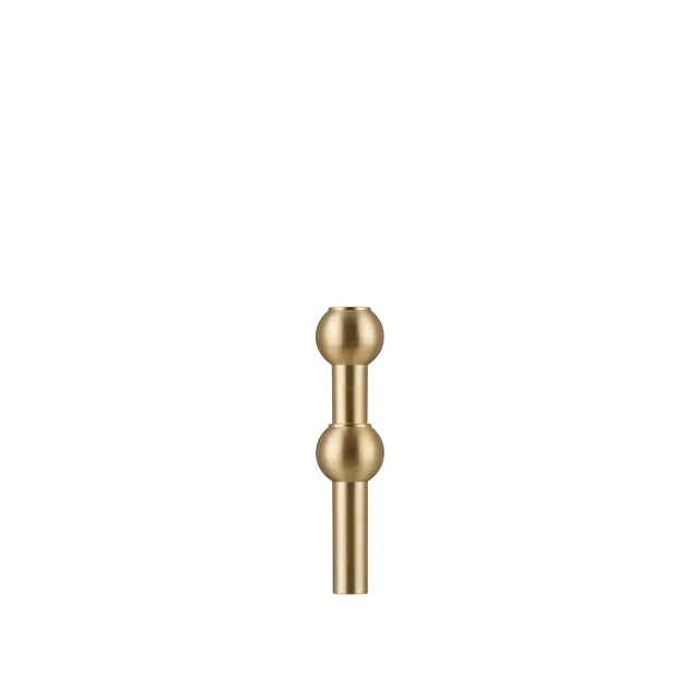 Vase Gebürstetes Messing - Stoff Nagel