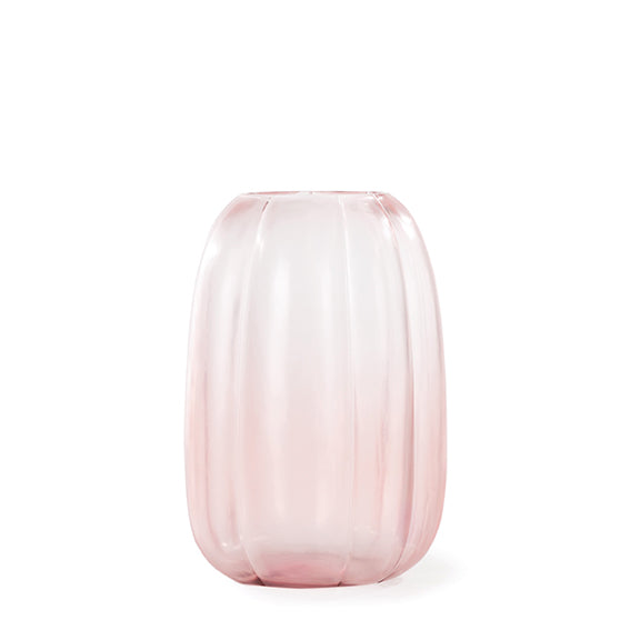 Vase Lalibela L Rosé – Guaxs mundgeblasenes Glas H 28