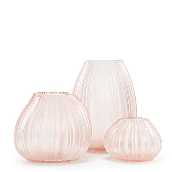 Vase Otavalo Round Rose H 14 - Guaxs - DesignWe.Love