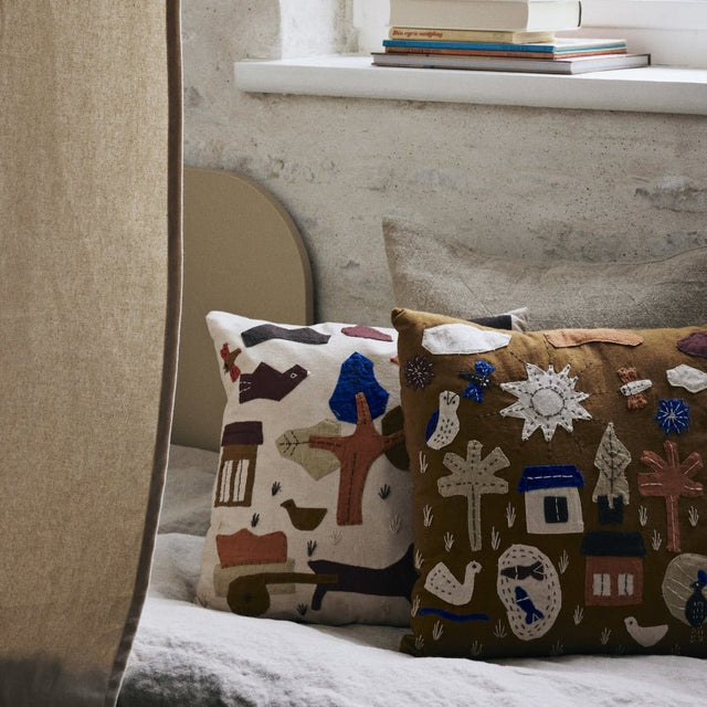 Village Kinder Kissen - ferm LIVING - DesignWe.Love