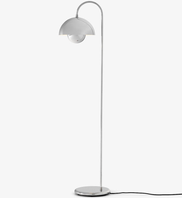 VP12 Flowerpot Stehleuchte Chrom - &Tradition - DesignWe.Love