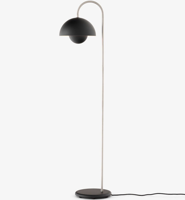 VP12 Flowerpot Stehleuchte Schwarz - &Tradition - DesignWe.Love