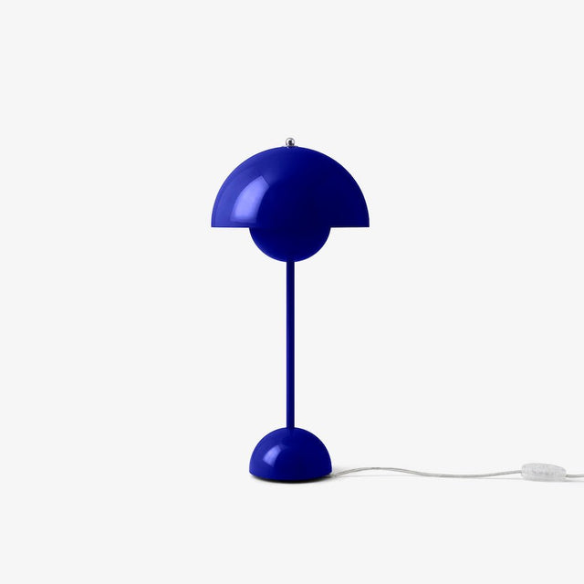 VP3 Flowerpot Tischleuchte Kobalt - Blau - &Tradition - DesignWe.Love
