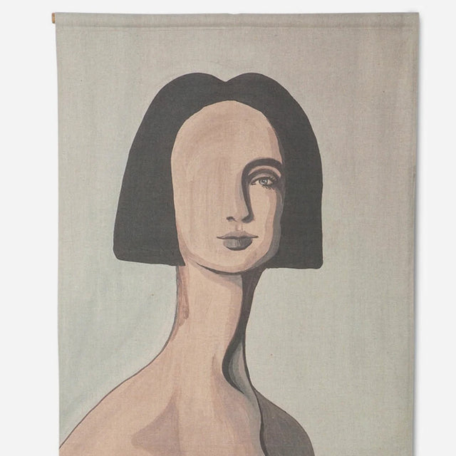 Wandbild Stoff Woman von Sella Molenaar 70x100 - HK Living - DesignWe.Love