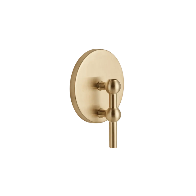 Wandhalterung für Kerzenhalter Gebürstetes Messing - Stoff Nagel - DesignWe.Love