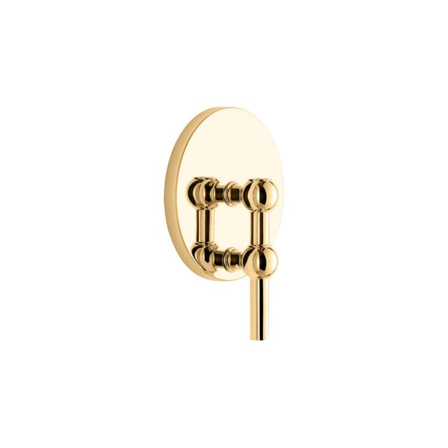 Wandhalterung für Kerzenhalter Messing - Stoff Nagel - DesignWe.Love