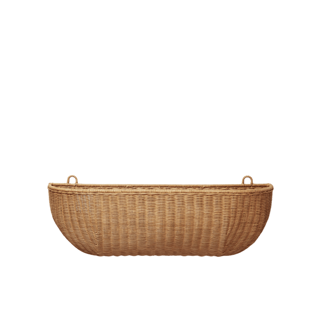 Wandkorb Braided 75 x 25 - ferm LIVING - DesignWe.Love