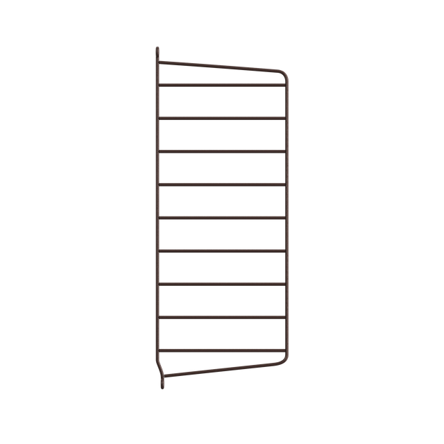 Wandleiter Einzeln Dunkelbraun 50×20 cm – String Furniture Regalsystem