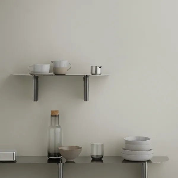 Wandregal ORU Edelstahl Small - Blomus - DesignWe.Love