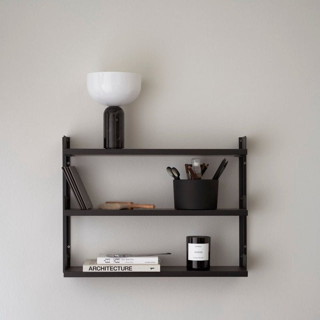 Wandregal Tea Shelf Schwarz - New Works - DesignWe.Love