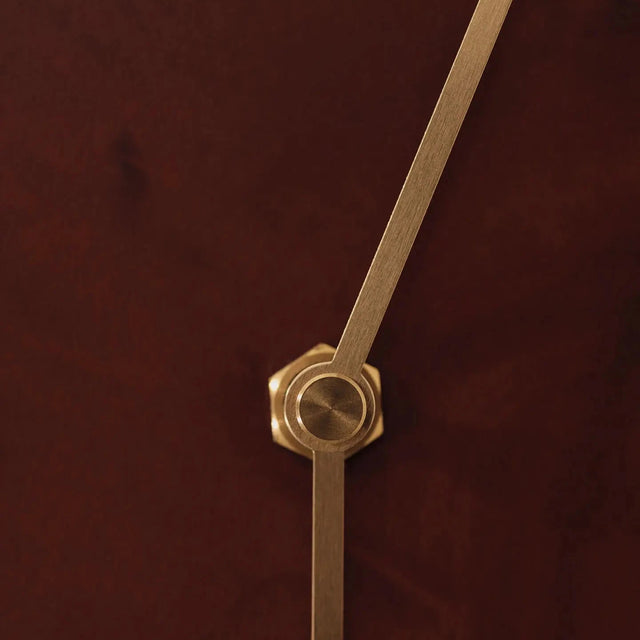 Wanduhr Melt Dark Stained Burl - ferm LIVING