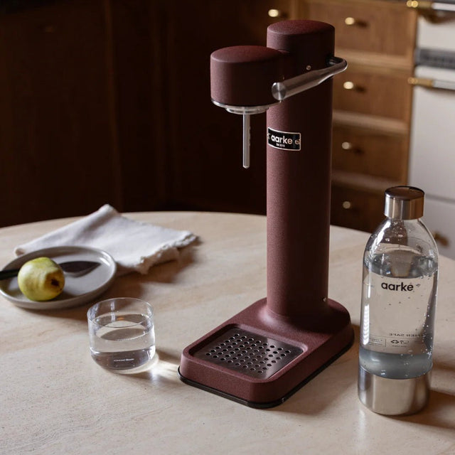 Wassersprudler Carbonator 3 Burgundy Starter - Kit - Aarke - DesignWe.Love
