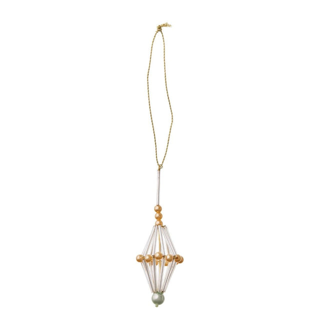 Weihnachtsbaumanhänger Beaded Prism 10cm - Bungalow DK - DesignWe.Love