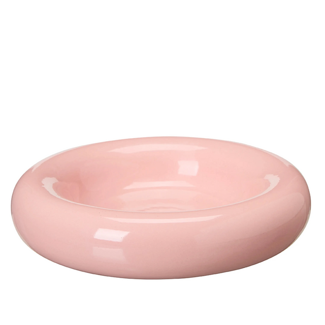 Wikholmform Briella Dekoschale Keramik – Rosa, Ø 18 cm