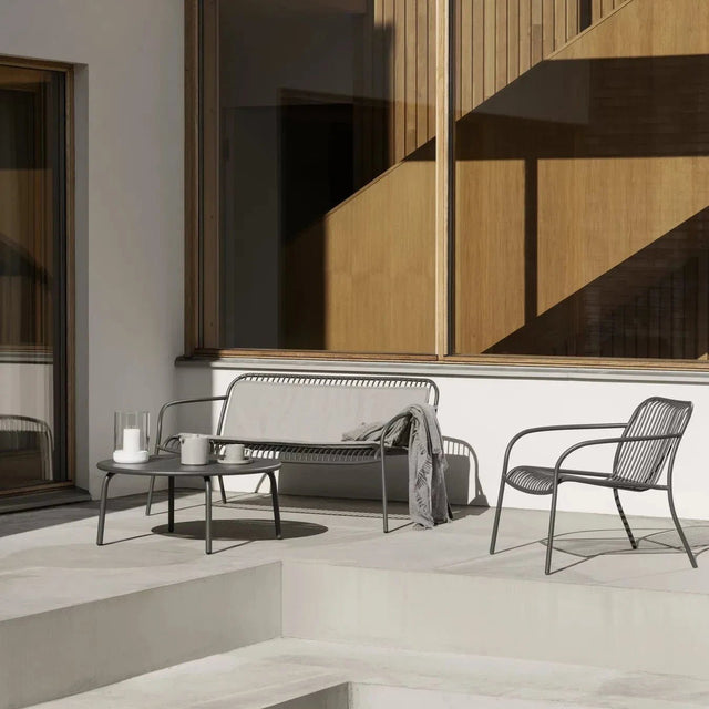 Windlicht Beton und Glas Calma Lilly White - Blomus - DesignWe.Love