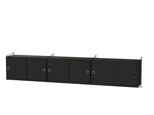 Wohnzimmer Komplettset D - Regalsystem - Stringfurniture - DesignWe.Love