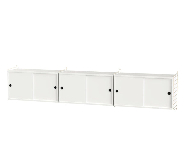Wohnzimmer Komplettset D - Regalsystem - Stringfurniture - DesignWe.Love