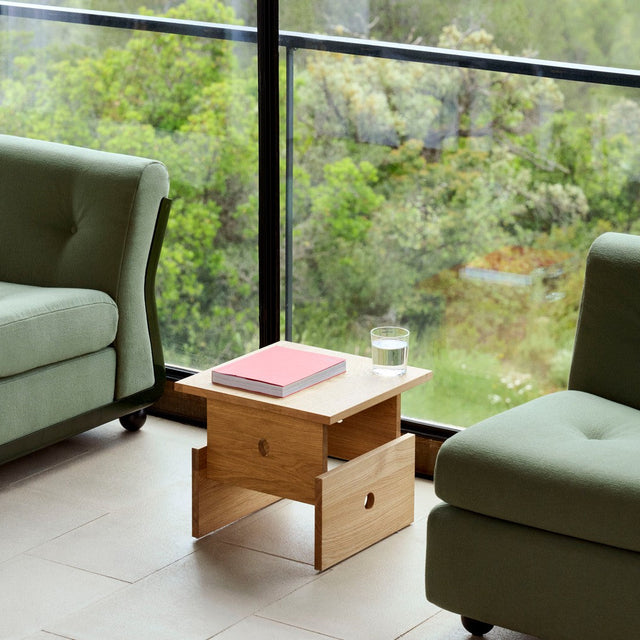 Wood Box Coffee Table Eiche - HAY - DesignWe.Love