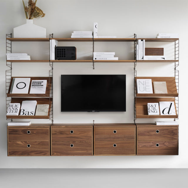 Schrank mit Schubladen 58x30cm - String Furniture