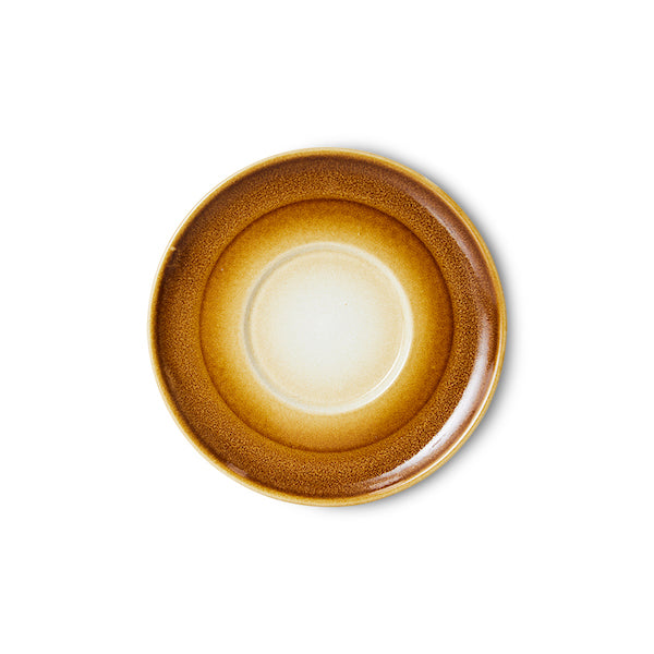 4er Set Untertassen Big Sur 70s Ceramics - HKliving