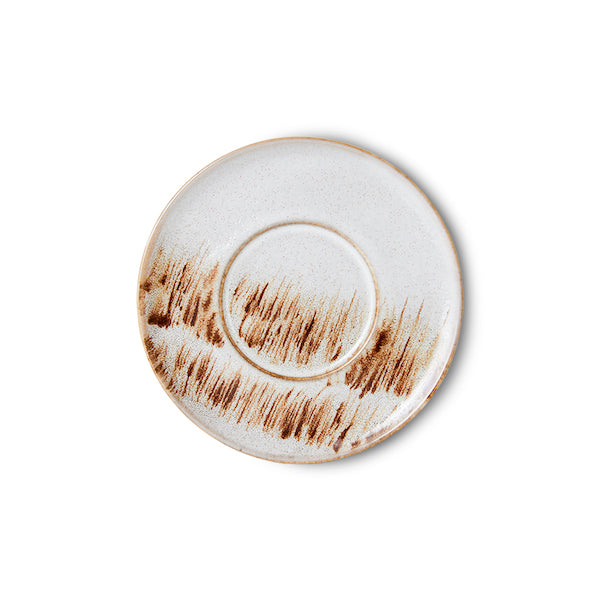 4er Set Untertassen Big Sur 70s Ceramics - HKliving