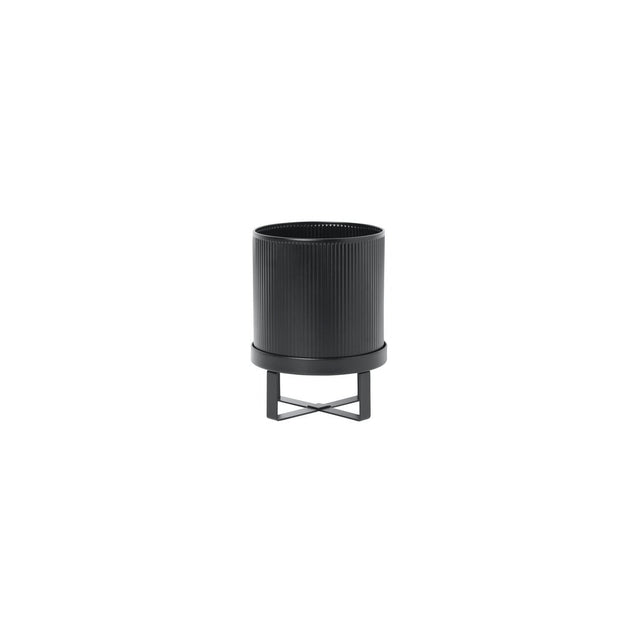 Bau Pot small Blumentopf schwarz - ferm Living - DesignWe.Love