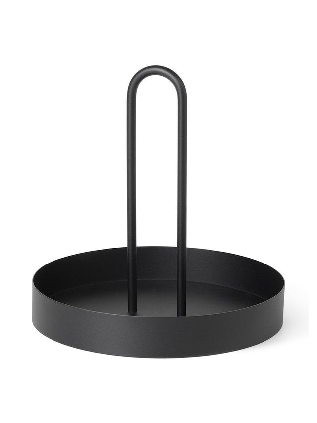 Grib Tray Schwarz - Tablett von ferm LIVING - DesignWe.Love