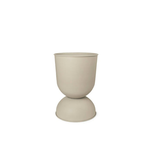 Hourglass Blumentopf cashmere Small 42,5cm - ferm LIVING - DesignWe.Love