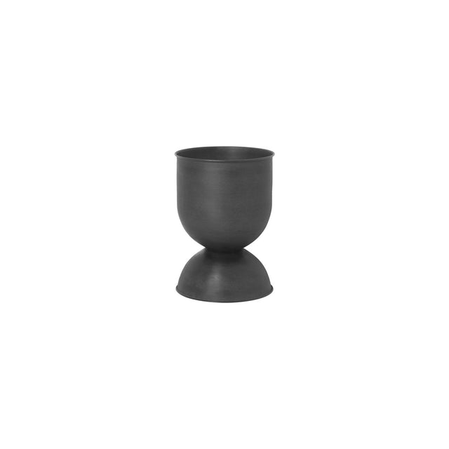 Hourglass Blumentopf schwarz XS 30 cm - ferm LIVING