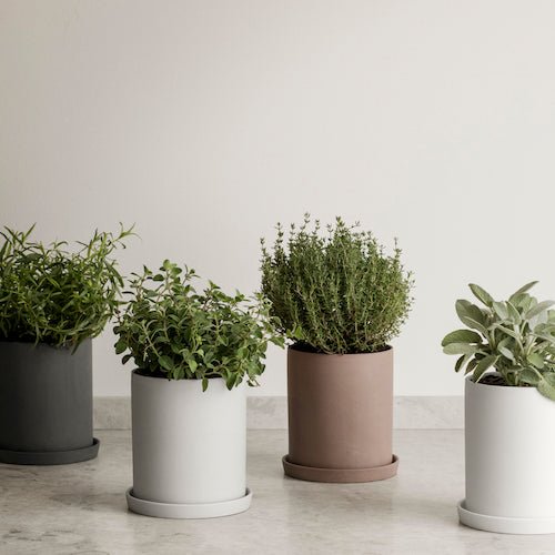 Kräutertopf Nona Bark M - Blomus - DesignWe.Love