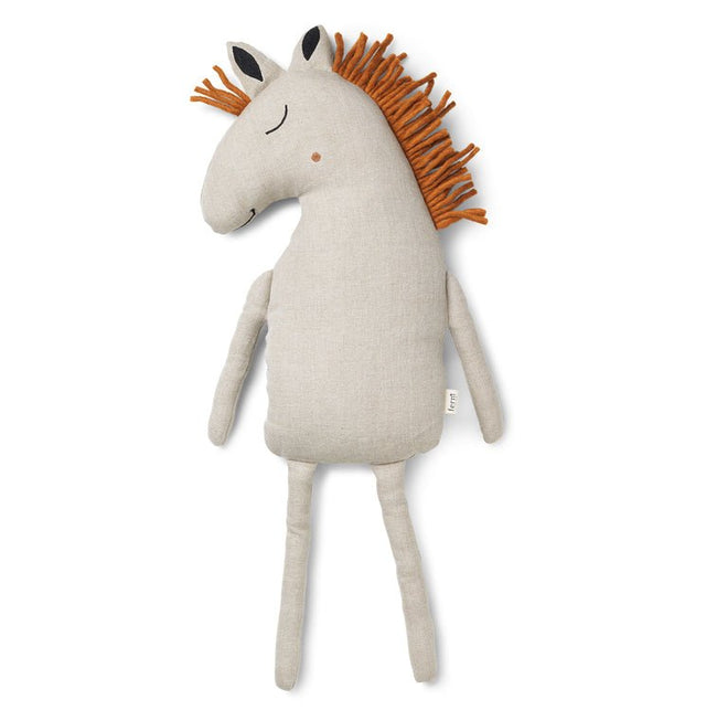 Kuscheltier Pferd Natur Kissen - ferm LIVING - DesignWe.Love