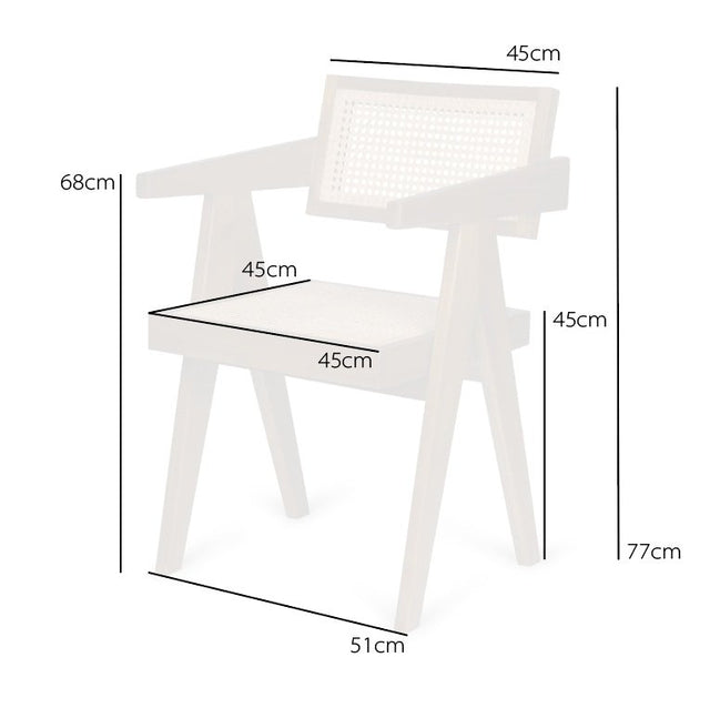 Office Chair Dunkelbraun - Detjer - DesignWe.Love