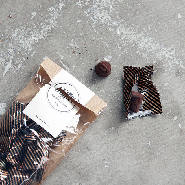 Schokotrüffel Kakao mit Karamell Crunch - Nicolas Vahé