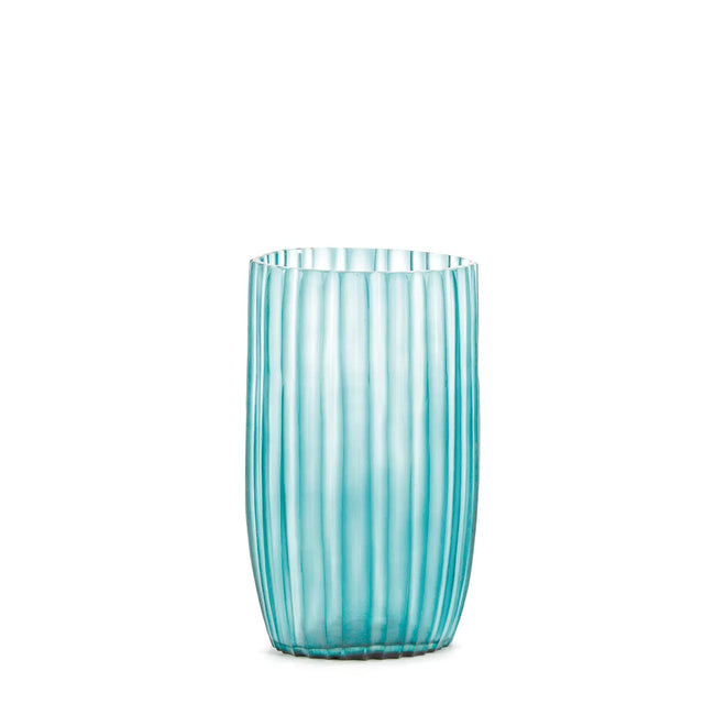 GUAXS Siena Vase clear/petrol
