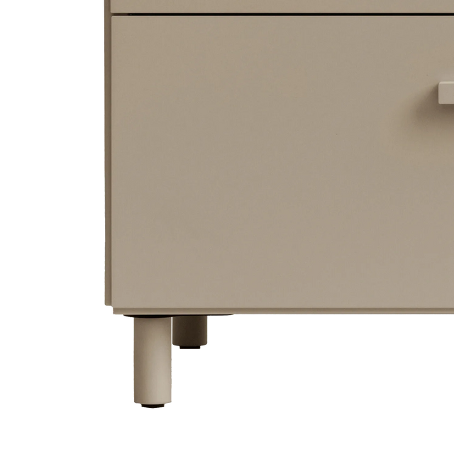 String Relief Beine (4er Set) Beige – Untergestell für die Relief Kommode
