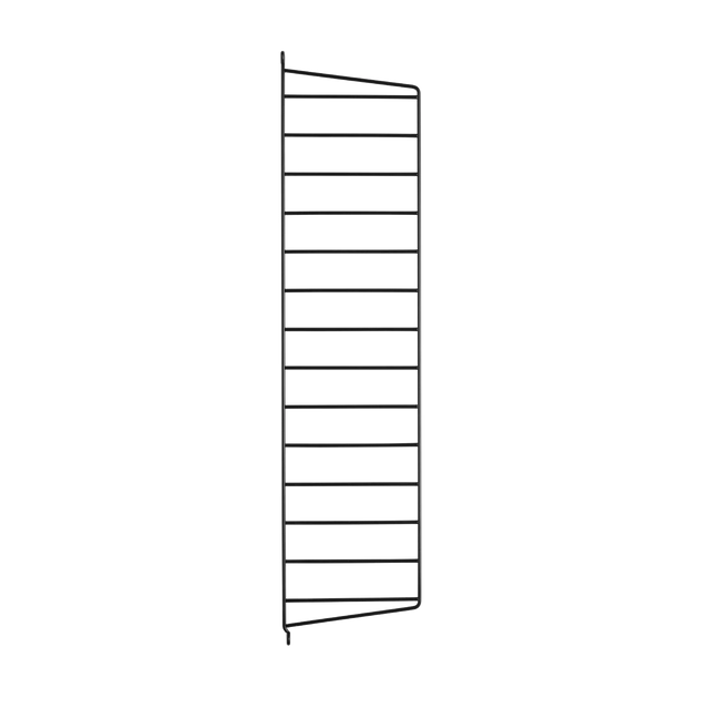 String Wandleiter 75×20cm Schwarz 2er Set – Regalleiter String Furniture