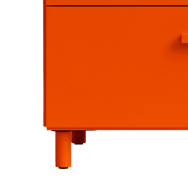 String Relief Beine (4er Set) Orange – Untergestell für die Relief Kommode