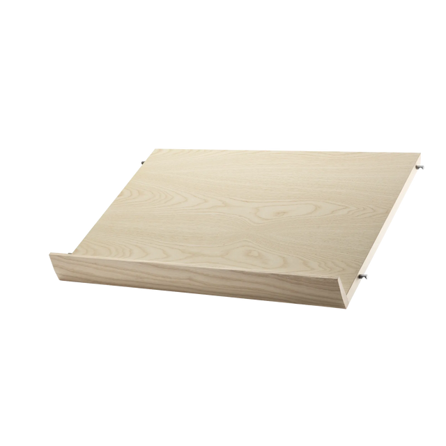 String Magazinregal Holz58×30cm Esche – Zeitschriftenablage für das String Regal