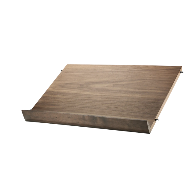 String Magazinregal Holz58×30cm Walnuss – Zeitschriftenablage für das String Regal