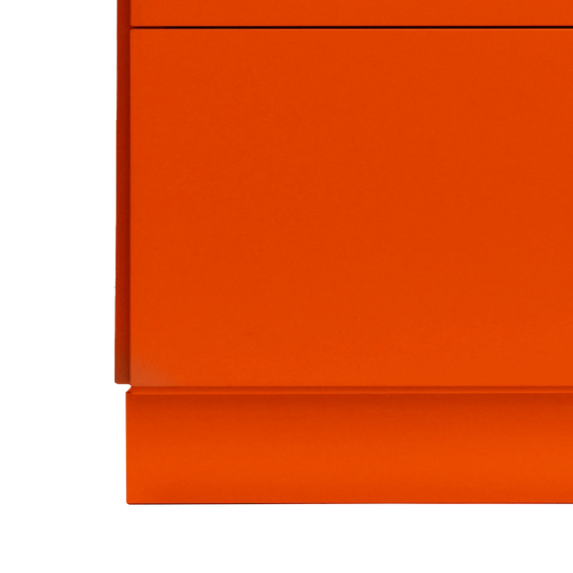 String Relief Sockel 41 cm Orange – Untergestell für die Relief Kommode
