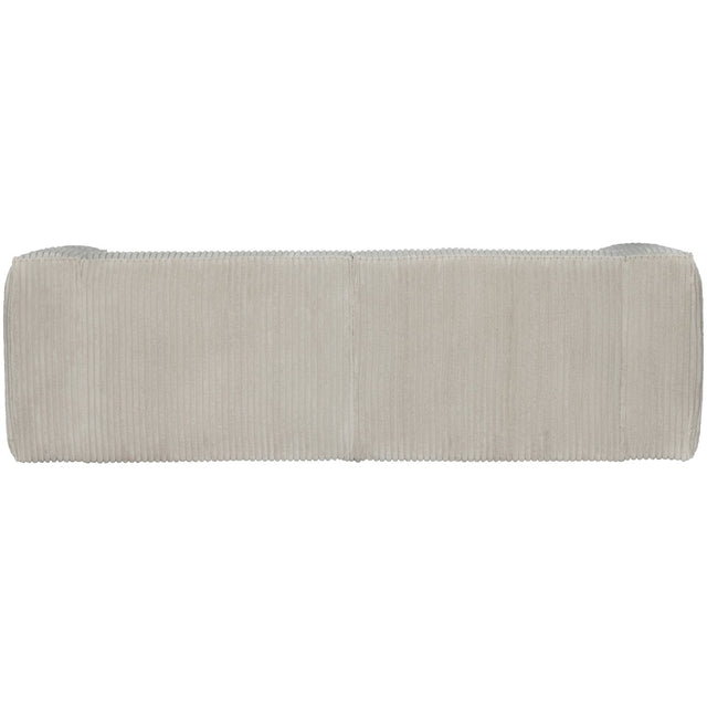 3,5 Sitzer Sofa Bean Ribcord Natur - WOOOD - DesignWe.Love