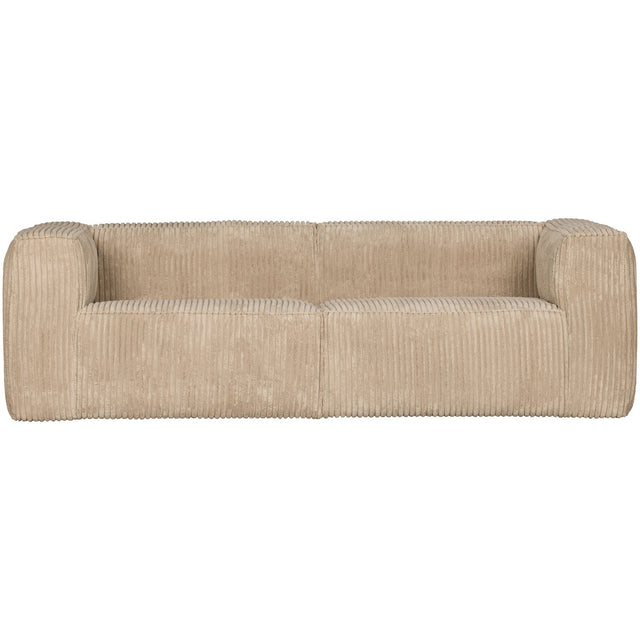 3,5 Sitzer Sofa Bean Ribcord Travertin - WOOOD - DesignWe.Love