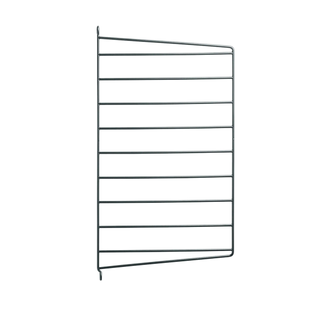 String Wandleiter 50×30cm Dunkelgrau einzeln – Regalleiter String Furniture