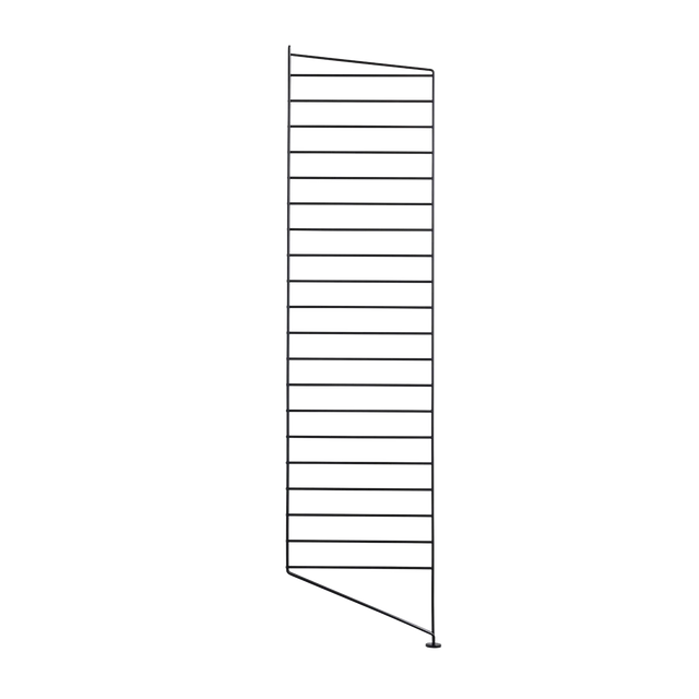 String Bodenleiter 115×30cm Schwarz 2er Set – Regalleiter String Furniture